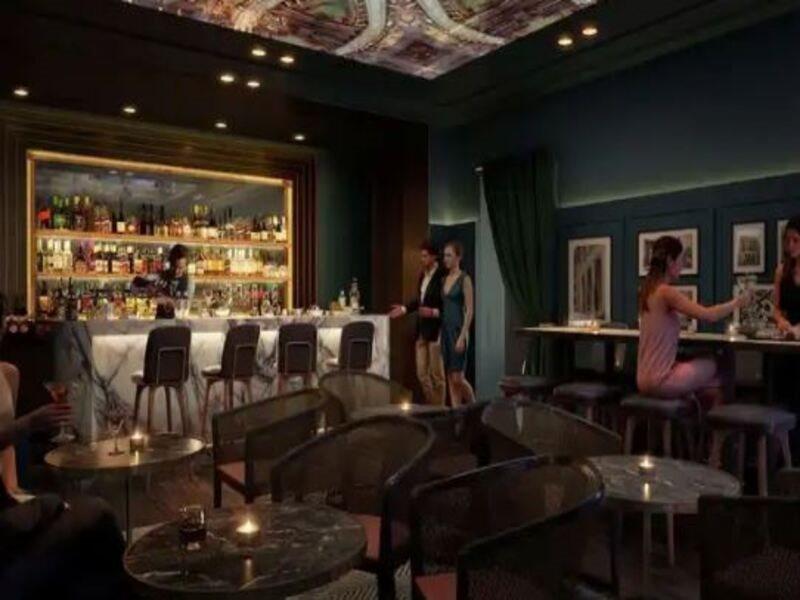 ホテル ヒルトン メルボルン リトル クイーン ストリート エクステリア 写真 The bar at the 2012 opening