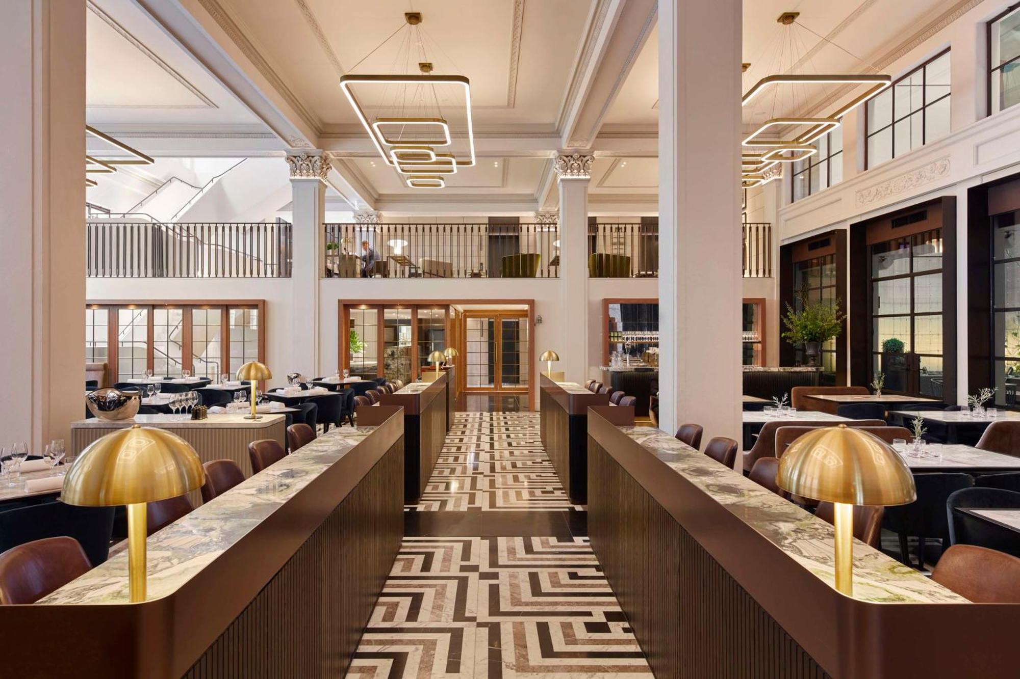 ホテル ヒルトン メルボルン リトル クイーン ストリート エクステリア 写真 The interior of the hotel